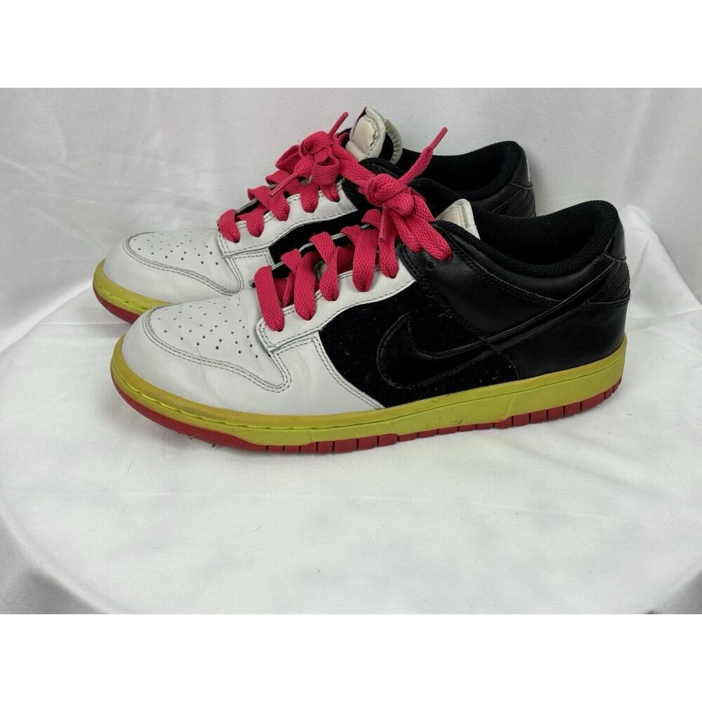 Nike 317813-004 Dunk Low Womens 8.5 Leather Low Top Sneakers Shoes 2006